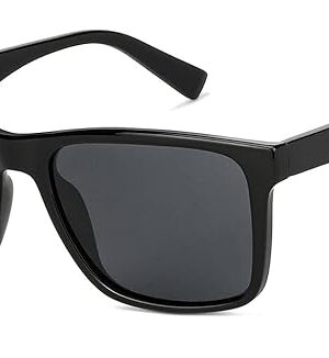 VINCENT CHASE EYEWEAR By Lenskart | Full Rim Square Sunglasses | Polarized And 100% UV Protected|Men & Women| Vc S13973