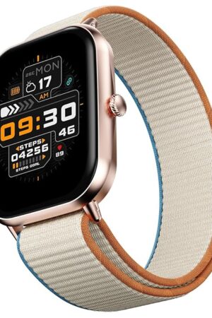 Fire-Boltt Newly Launched Ninja Call Pro Max Nyluxe Smart Watch 2.01 inch Display, Bluetooth Calling, 120+ Sports Modes, Health Suite, Voice Assistance