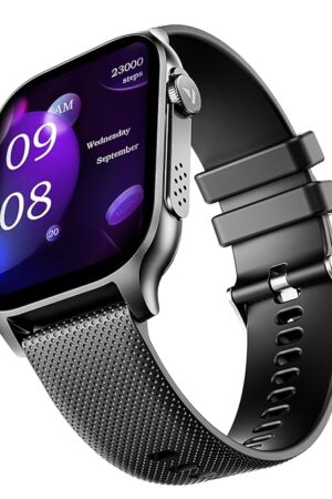 boAt New Launch Ultima Ember Smartwatch w/ 1.96” (4.97 cm) AMOLED Display, Personalized Fitness Nudges, Functional Crown, 100+ Sports Modes, Custom Watch Faces