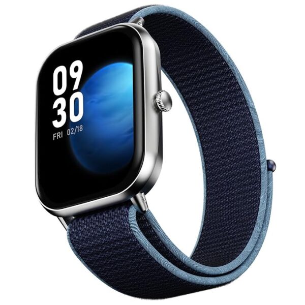 Fire-Boltt Newly Launched Ninja Call Pro Max Nyluxe Smart Watch 2.01 inch Display, Bluetooth Calling, 120+ Sports Modes, Health Suite, Voice Assistance
