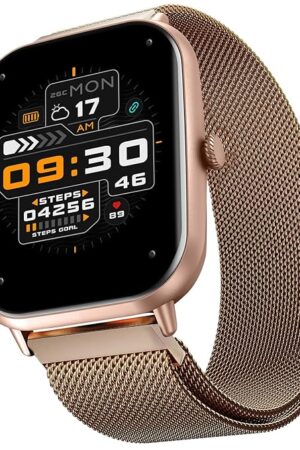 Fire-Boltt Ninja Call Pro Max Smart Watch 2.01 inch Display, Bluetooth Calling, 120+ Sports Modes, Health Suite, Voice Assistance