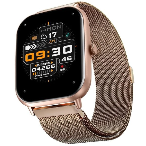 Fire-Boltt Ninja Call Pro Max Smart Watch 2.01 inch Display, Bluetooth Calling, 120+ Sports Modes, Health Suite, Voice Assistance