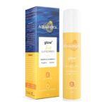 Aqualogica All Glow+ Dewy Sunscreen Gel With Papaya & Vitamin C|Broad Spectrum Spf 50+ Pa++++|Uva & Blue Light Protection|Anti-Pollution Factor (Apf)|Brightens SkinIFragrance-Free & No White Cast-50 G