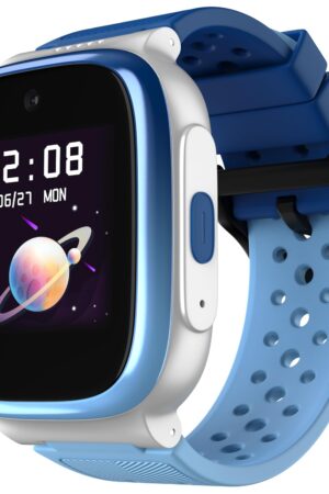 Noise Explorer Kids Smart Watch with GPS Tracking, 2-Way Video & Voice Calling, Safe Zone Alert, School Mode, SOS, Habit Formation, App for Parents (Phantom Blue)